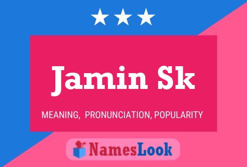 ملصق اسم Jamin Sk