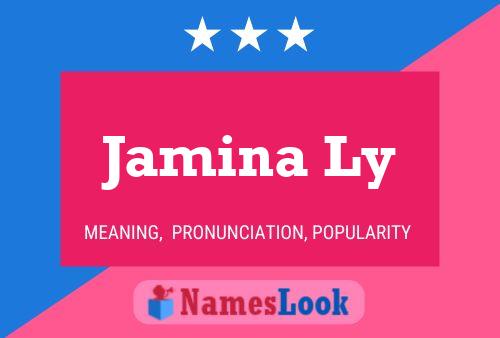 ملصق اسم Jamina Ly