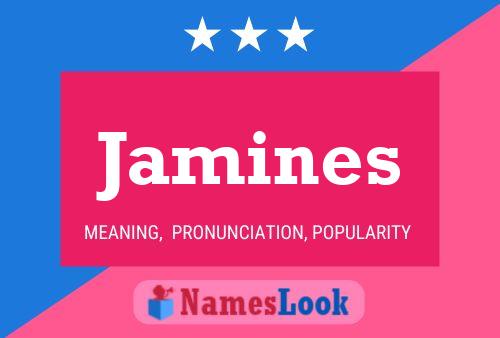 ملصق اسم Jamines