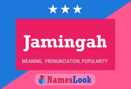 ملصق اسم Jamingah