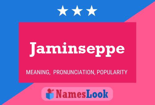 ملصق اسم Jaminseppe