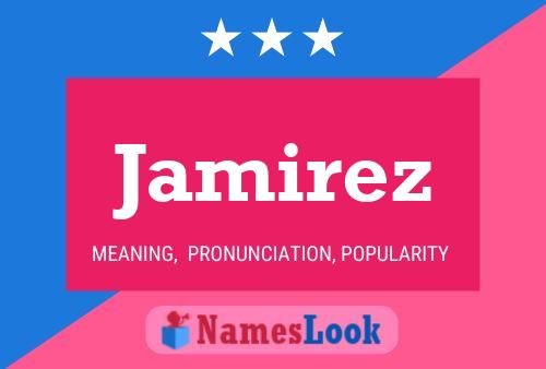 ملصق اسم Jamirez