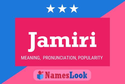 ملصق اسم Jamiri