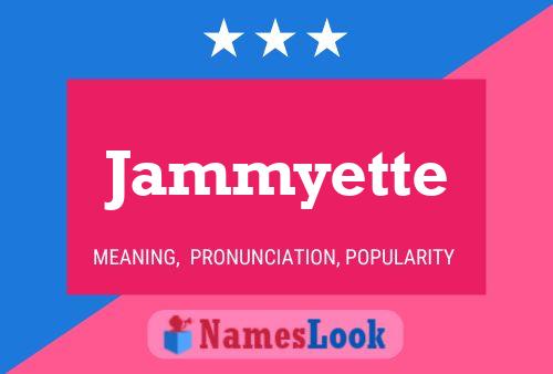 ملصق اسم Jammyette