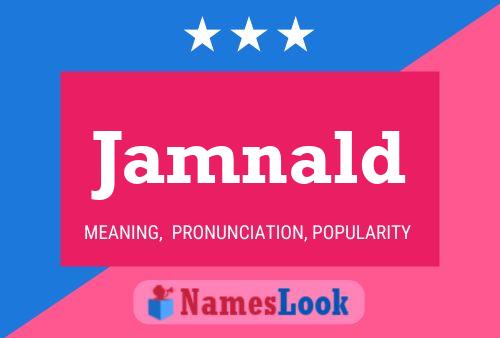 ملصق اسم Jamnald