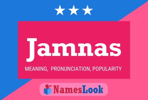 ملصق اسم Jamnas