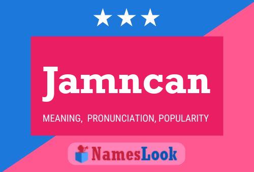 ملصق اسم Jamncan