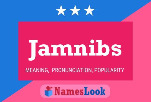 ملصق اسم Jamnibs