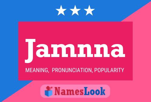 ملصق اسم Jamnna