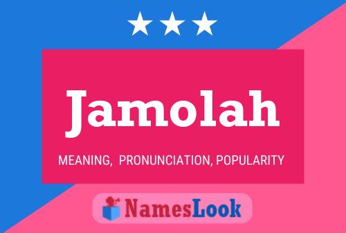 ملصق اسم Jamolah