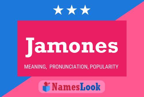 ملصق اسم Jamones