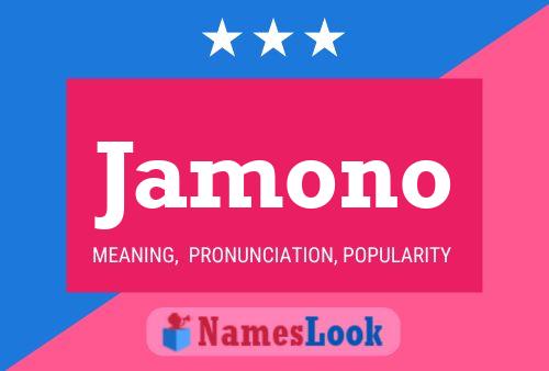 ملصق اسم Jamono