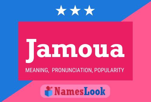 ملصق اسم Jamoua