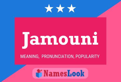 ملصق اسم Jamouni