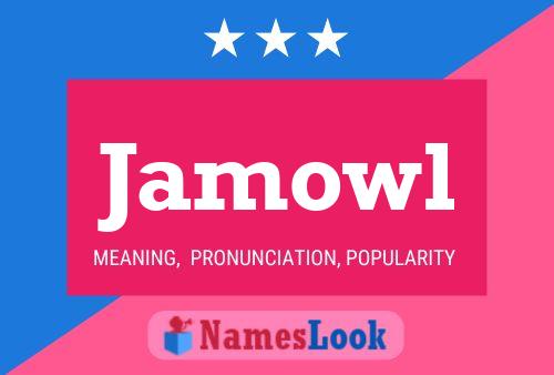 ملصق اسم Jamowl