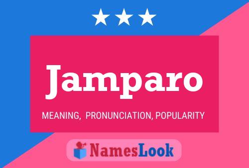 ملصق اسم Jamparo