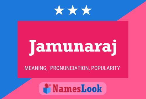 ملصق اسم Jamunaraj