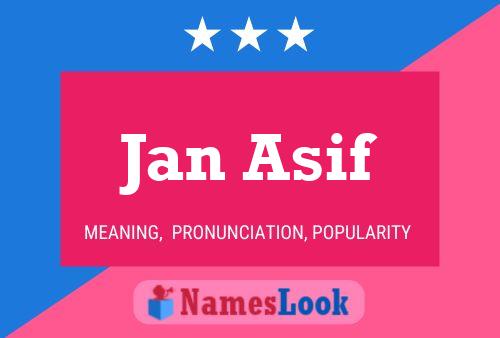 ملصق اسم Jan Asif