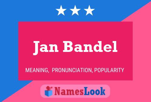 ملصق اسم Jan Bandel