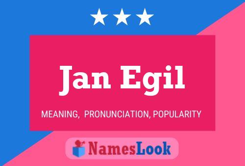 ملصق اسم Jan Egil