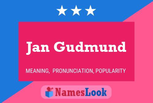 ملصق اسم Jan Gudmund