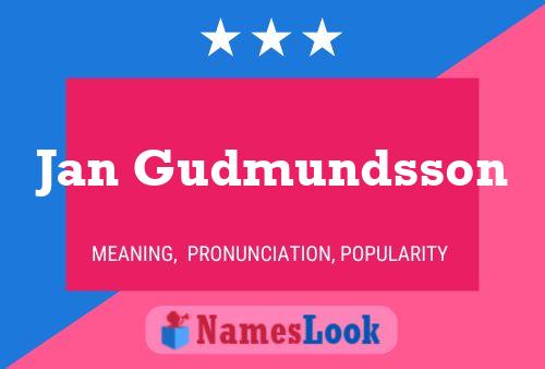 ملصق اسم Jan Gudmundsson