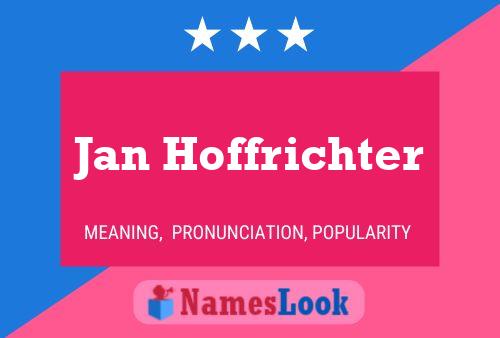 ملصق اسم Jan Hoffrichter