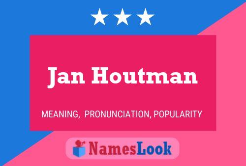 ملصق اسم Jan Houtman