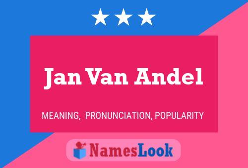 ملصق اسم Jan Van Andel