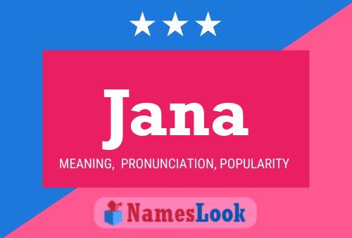 ملصق اسم Jana