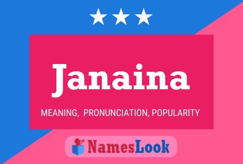 ملصق اسم Janaina