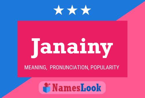 ملصق اسم Janainy