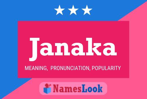 ملصق اسم Janaka