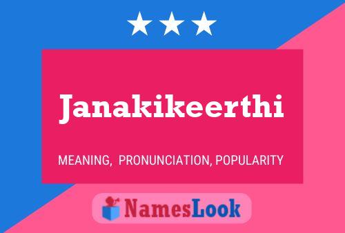 ملصق اسم Janakikeerthi