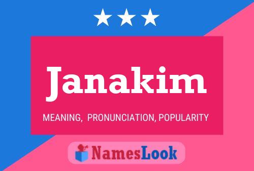 ملصق اسم Janakim