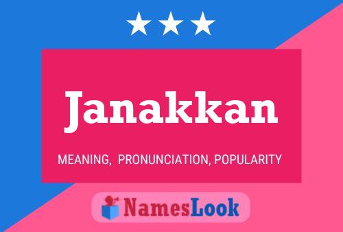 ملصق اسم Janakkan