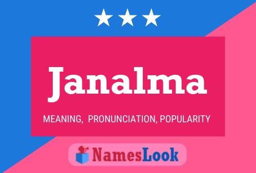 ملصق اسم Janalma