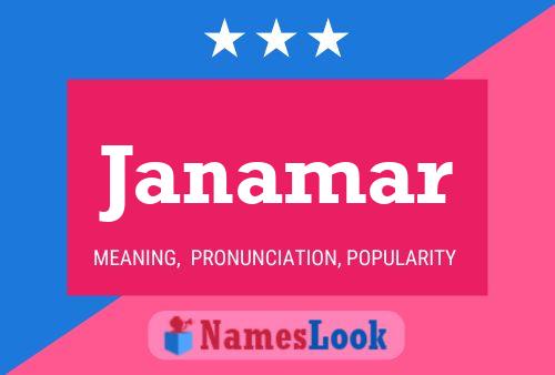 ملصق اسم Janamar