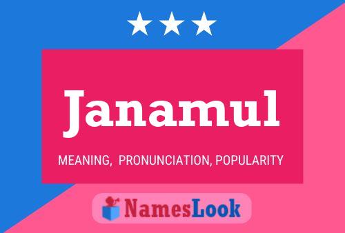 ملصق اسم Janamul