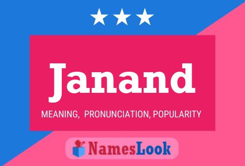 ملصق اسم Janand