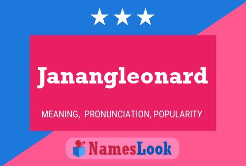 ملصق اسم Janangleonard