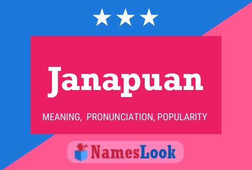 ملصق اسم Janapuan