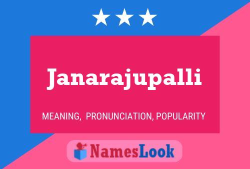 ملصق اسم Janarajupalli