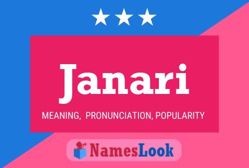 ملصق اسم Janari