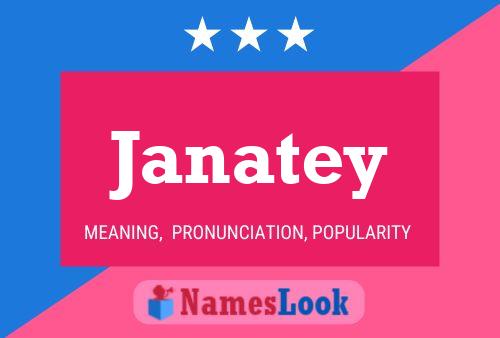 ملصق اسم Janatey