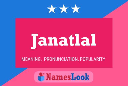 ملصق اسم Janatlal