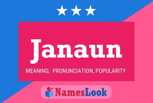 ملصق اسم Janaun