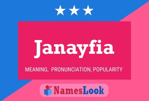 ملصق اسم Janayfia