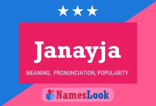 ملصق اسم Janayja