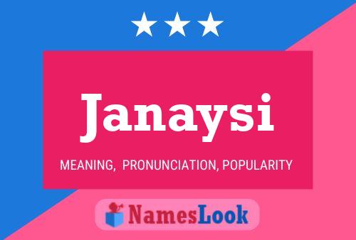 ملصق اسم Janaysi